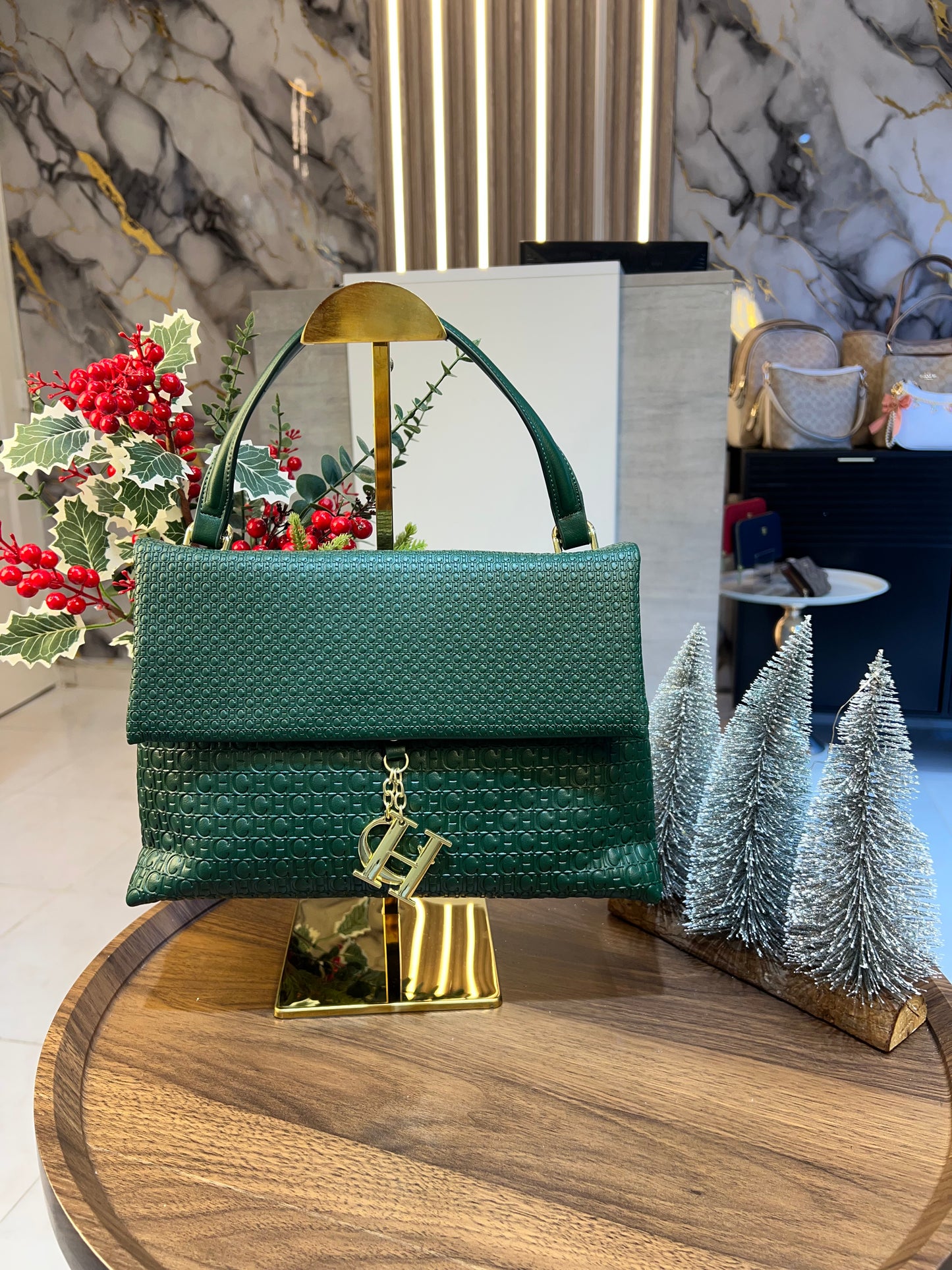 CH Green M/ Crossbody