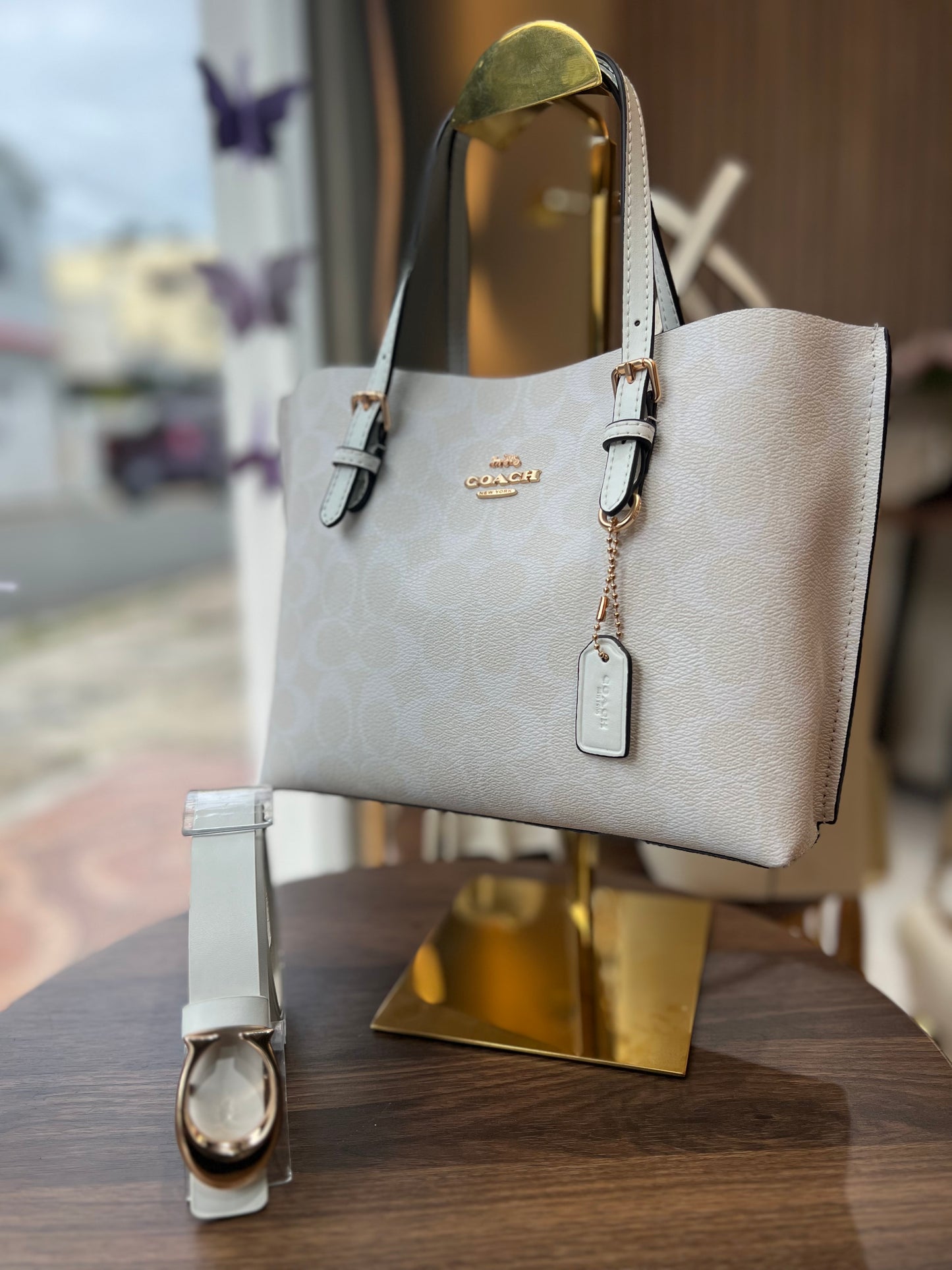 Coach Mollie Tote 25 + Cinturón Gratis