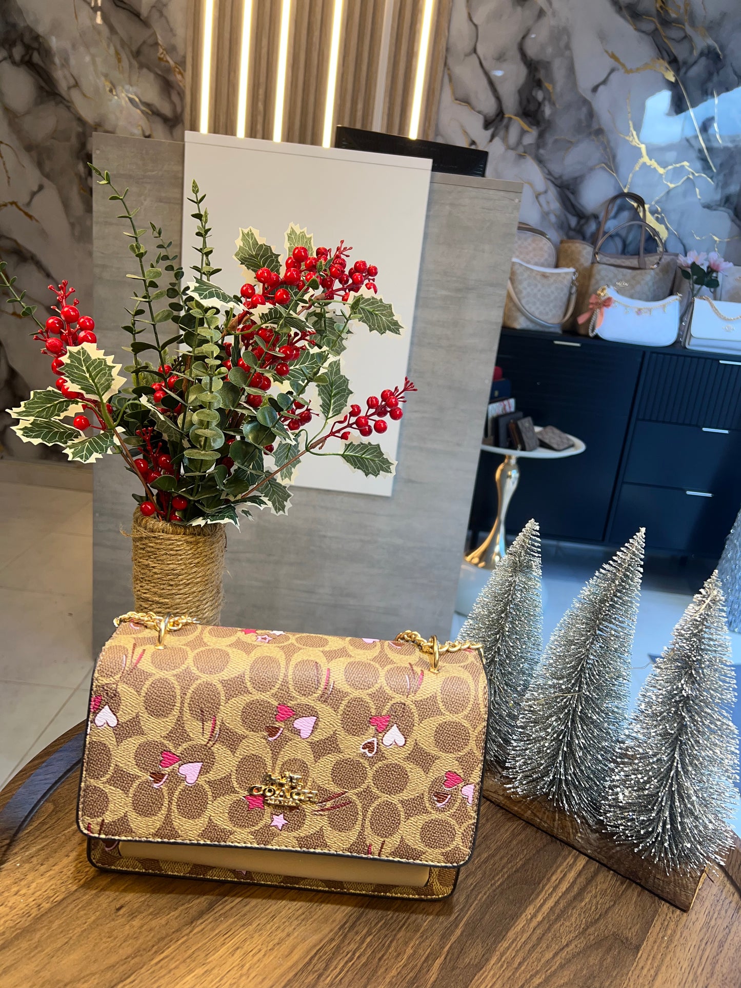 Coach Beige/ Crossbody