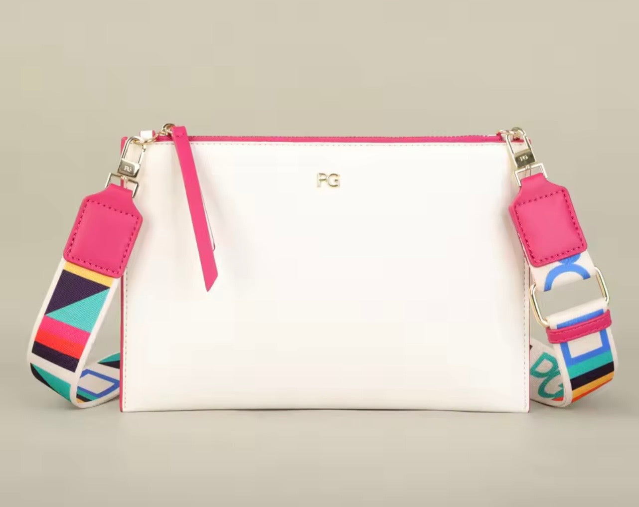 White Shoulder Bag PG