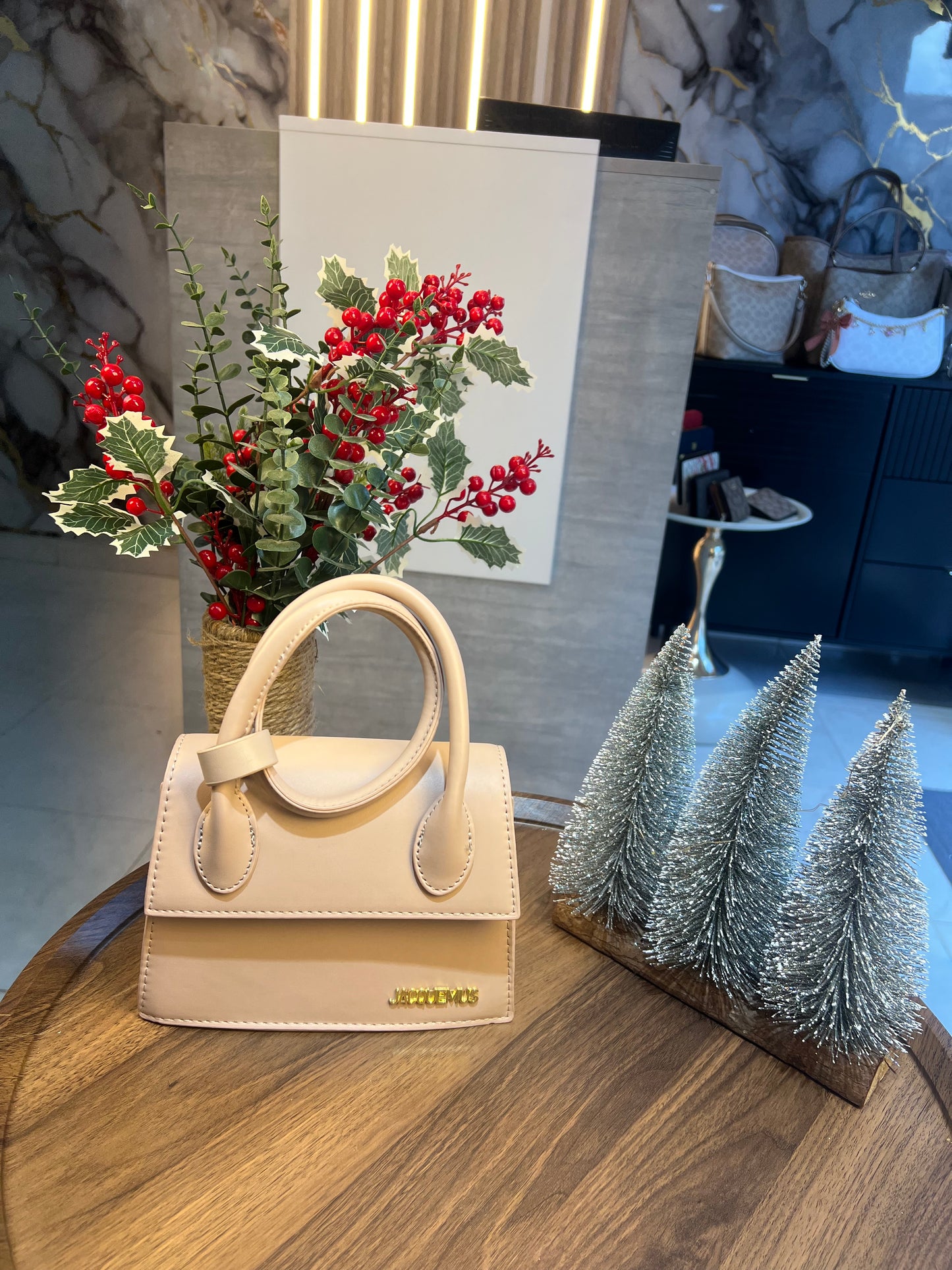 Jacquemus Mini Beige/ Crossbody