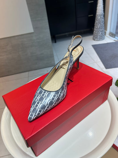 Zapatos CH de tacón medio Gris