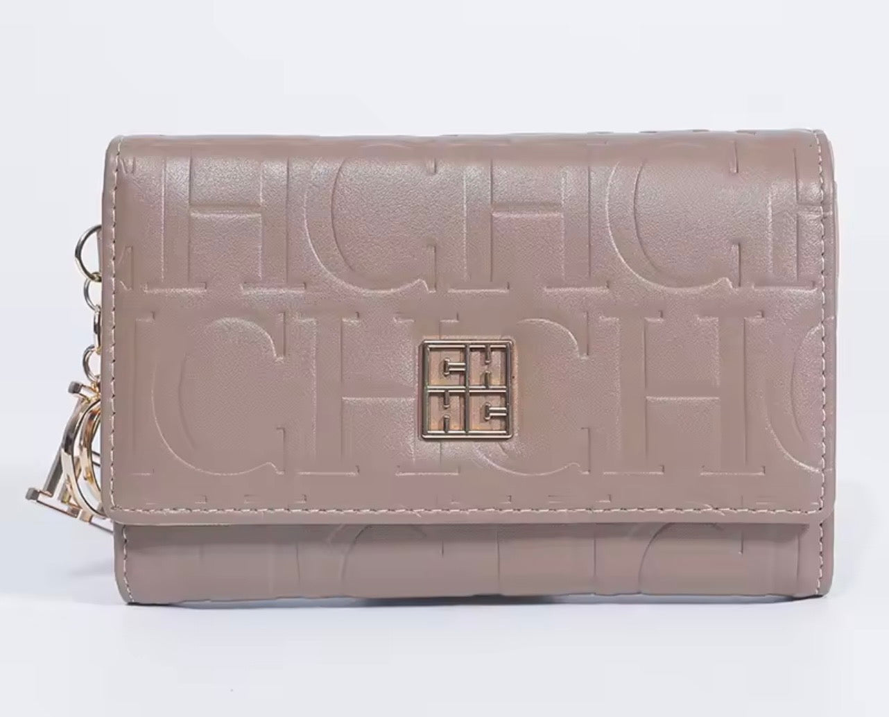 CH Monedero Beige Oro