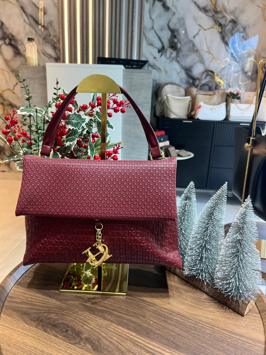 CH Wine Red M/ Crossbody