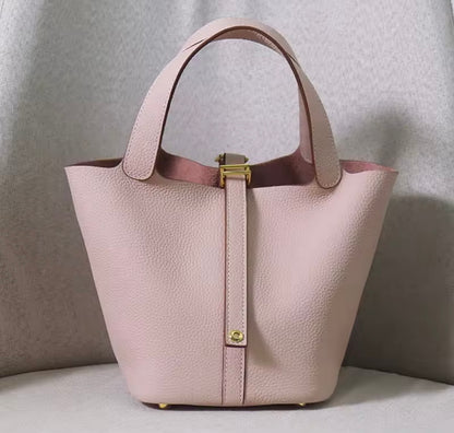 Picotin Lock 100% Cuero Genuino Inspo Hermes (no logo) (por encargo)