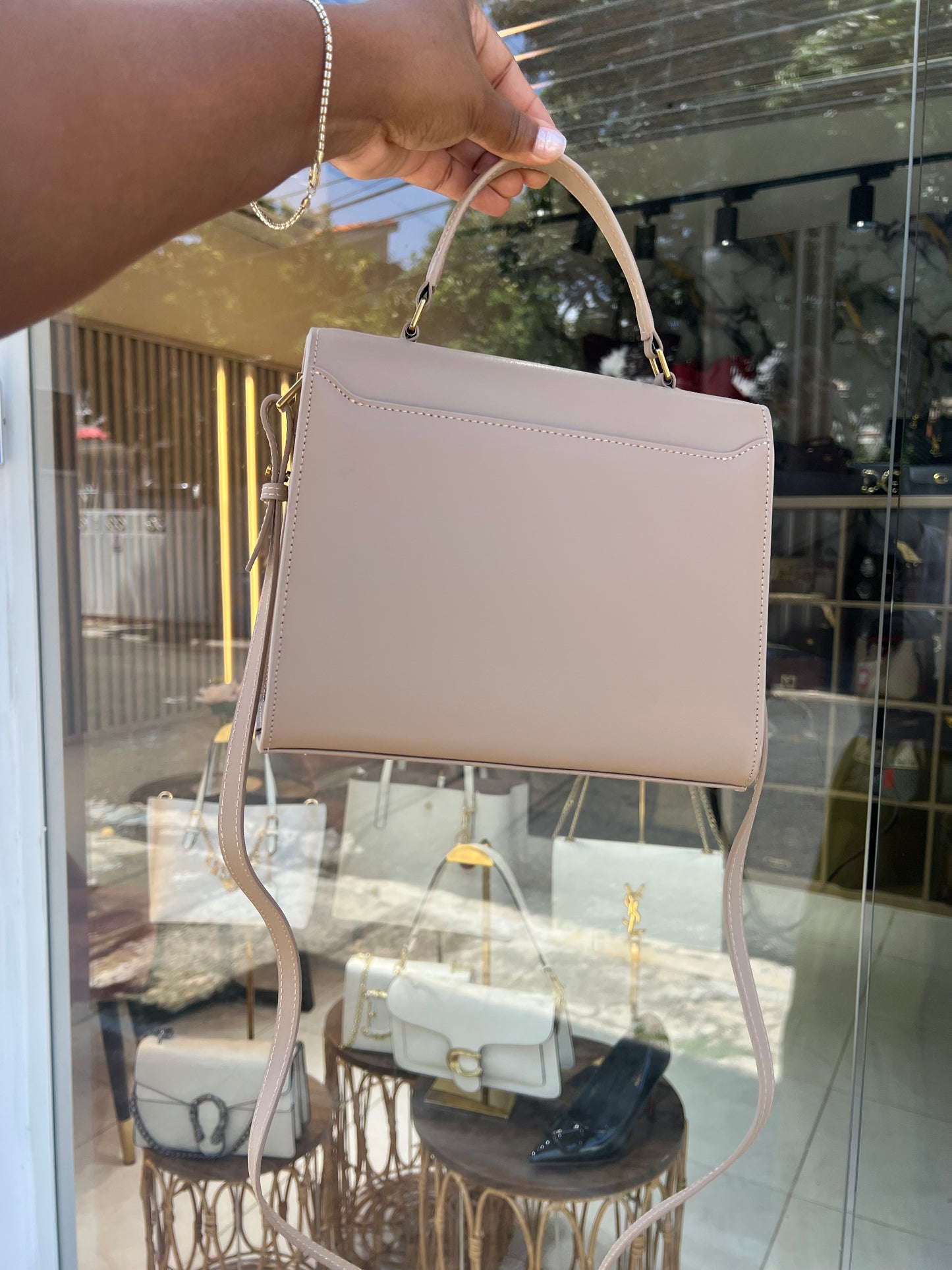 YSL Business Beige Handbag