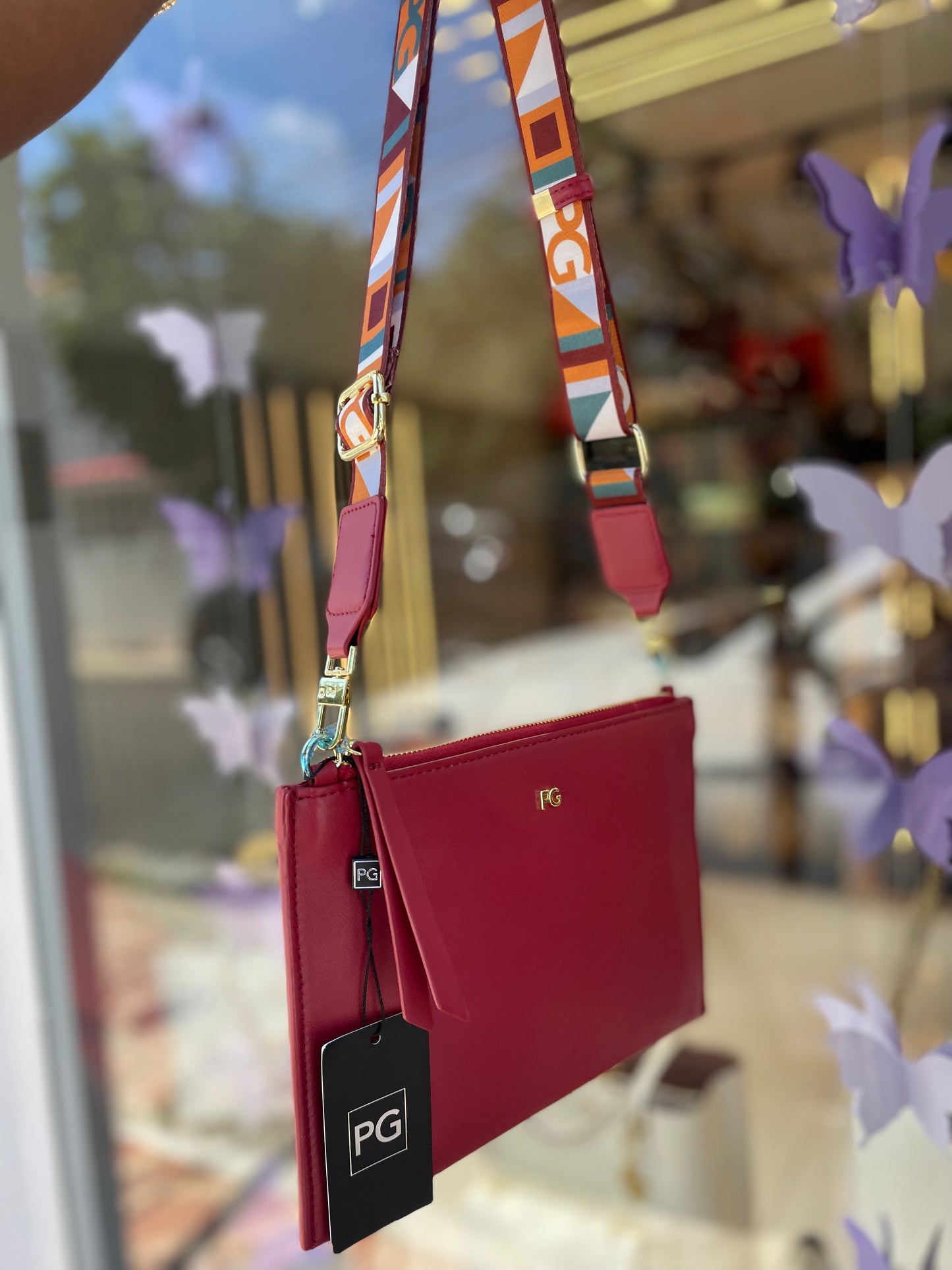 Red Shoulder Bag PG