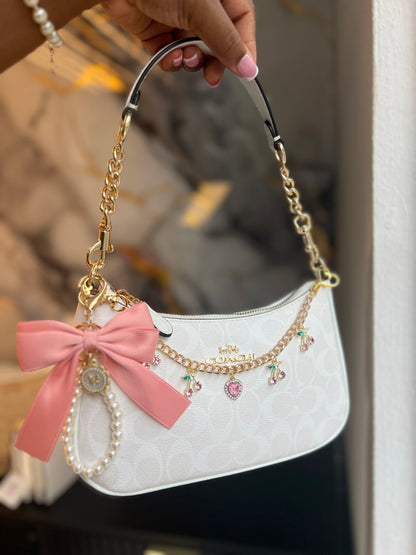 Coach Teri Shoulder Bag white