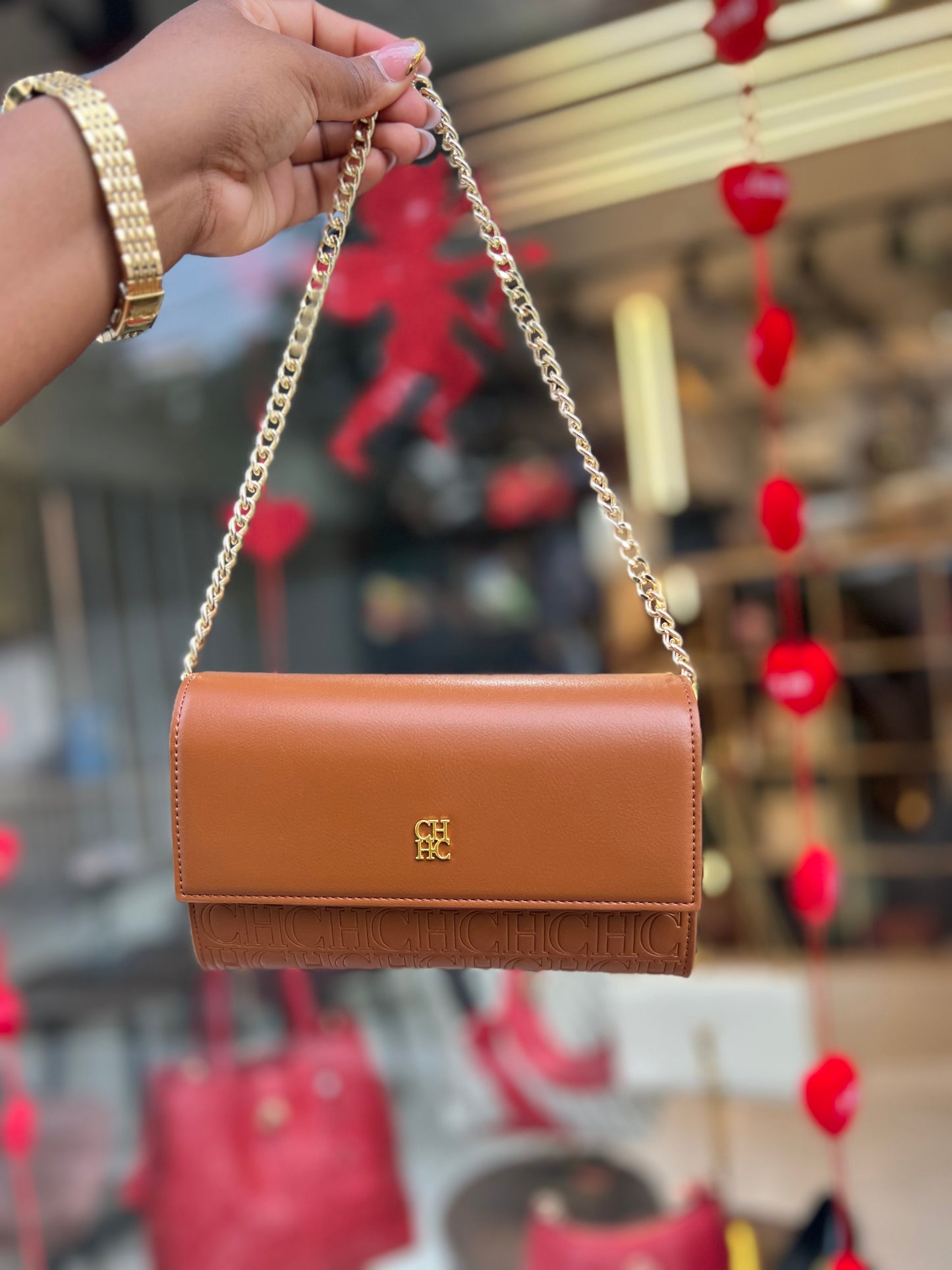 CH Brown Gold Shot/ Crossbody