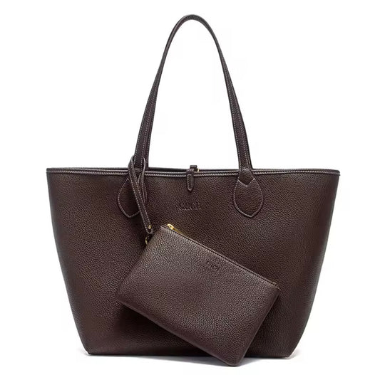 CH Bolso Chocolate Liso Large