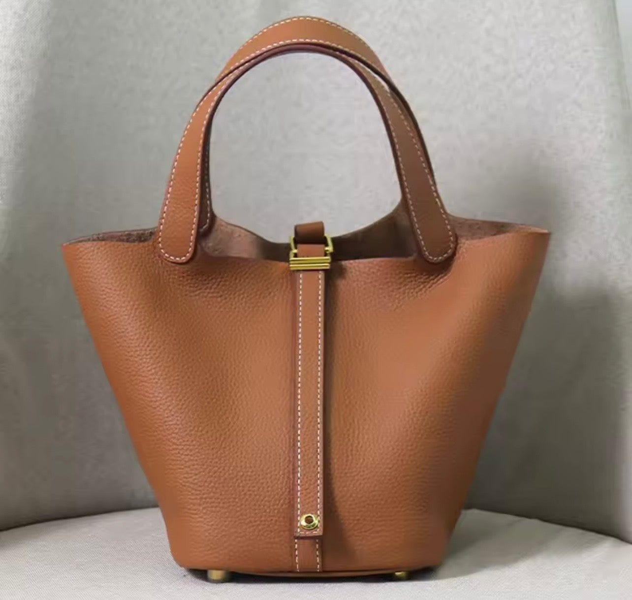 Picotin Lock 100% Cuero Genuino Inspo Hermes (no logo) (por encargo)