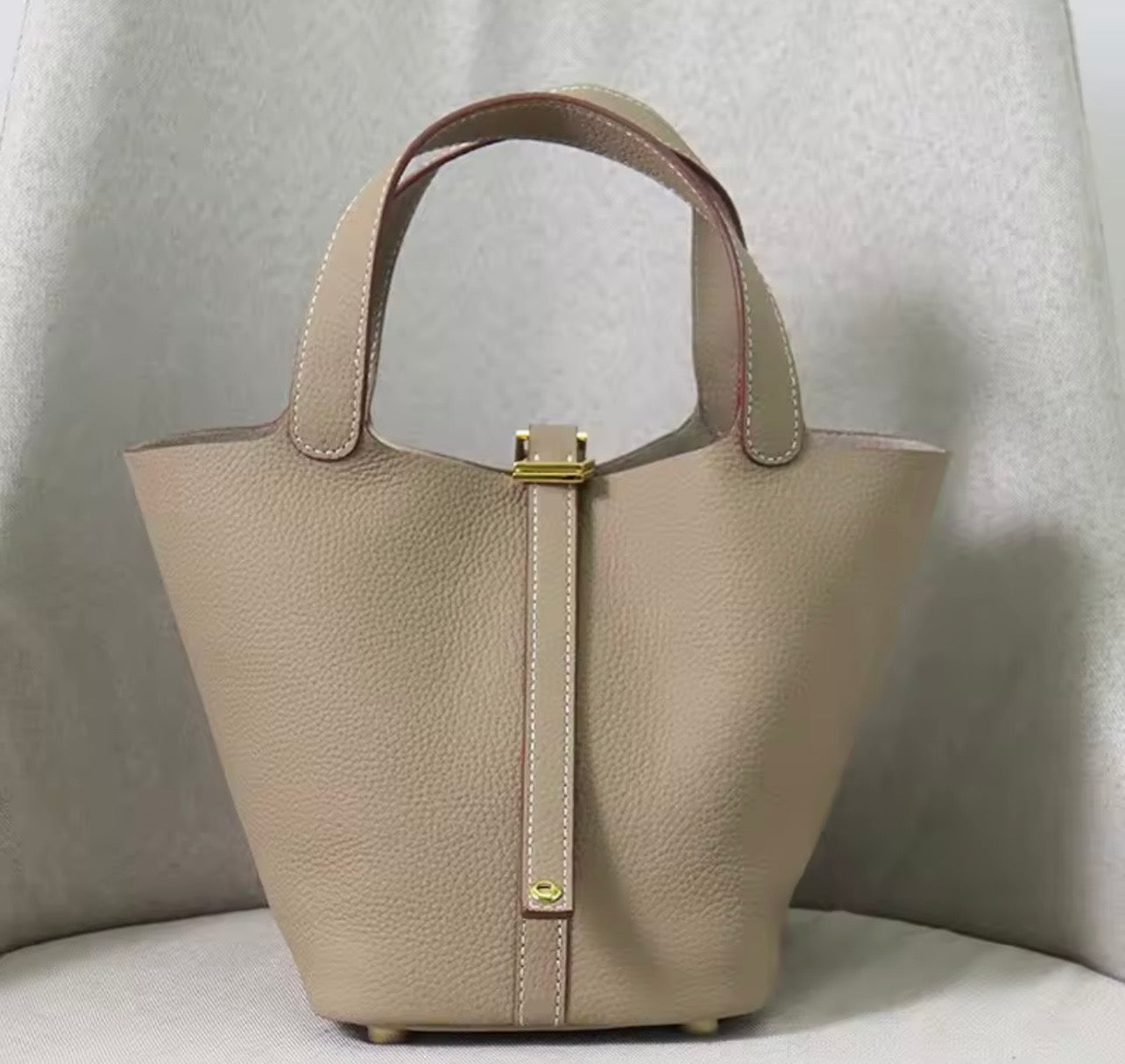 Picotin Lock 100% Cuero Genuino Inspo Hermes (no logo) (por encargo)