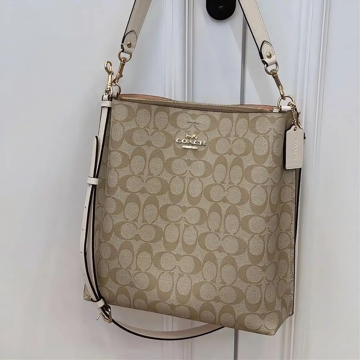 Printed Coach Crossbody