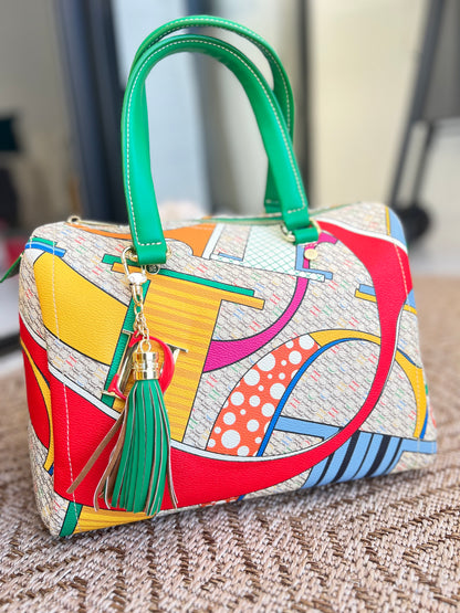 CH Colorful Yellow Handbag L