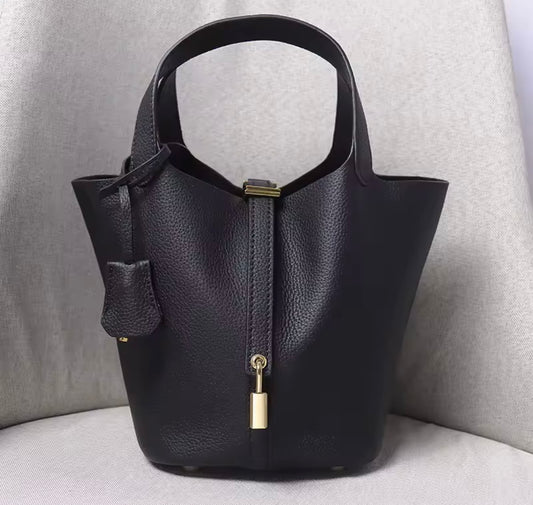 Picotin Lock 100% Cuero Genuino Inspo Hermes (no logo) (por encargo)