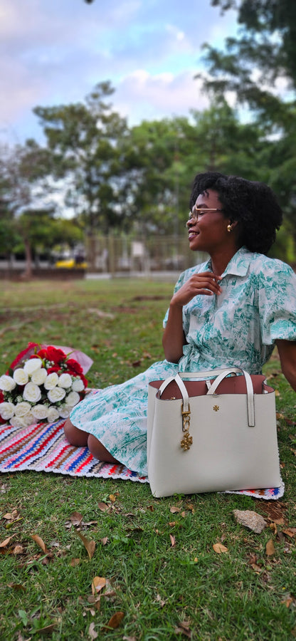 White Tory Bag