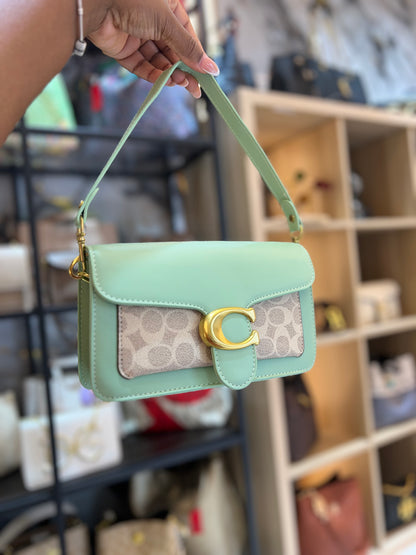 Coach verde Crossbody