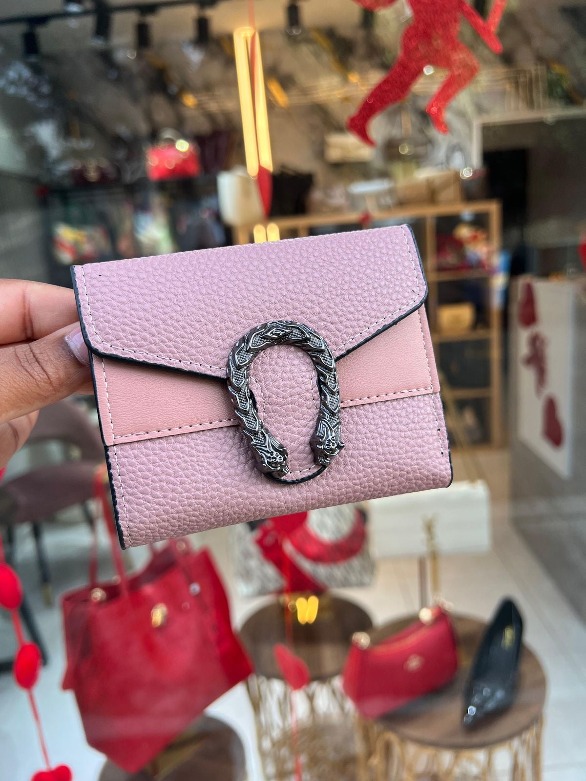 Pink Gucci wallet
