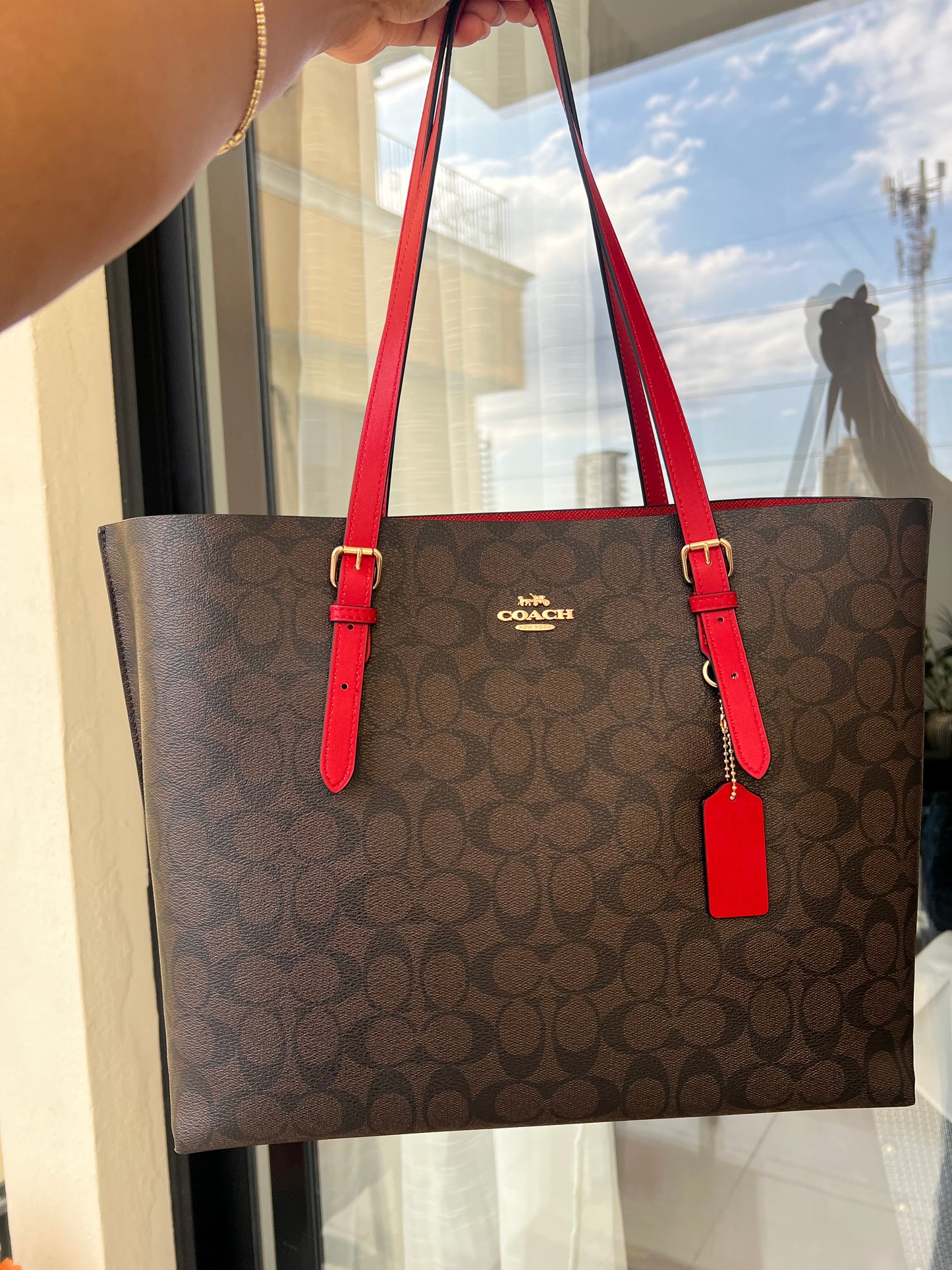 Coach Strap Red