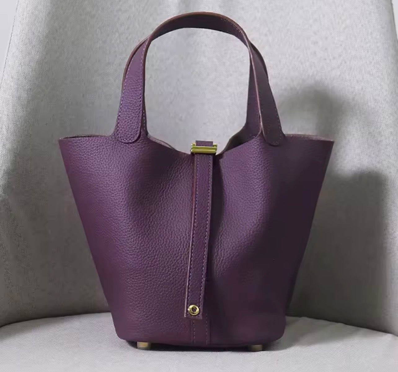 Picotin Lock 100% Cuero Genuino Inspo Hermes (no logo) (por encargo)