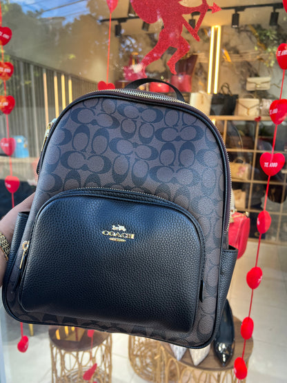 Coach Backpack, Black Print