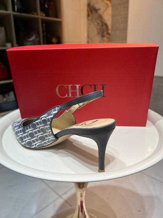 Zapatos CH de tacón medio Gris