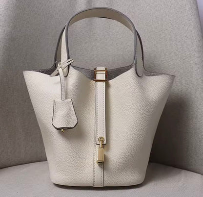 Picotin Lock 100% Cuero Genuino Inspo Hermes (no logo) (por encargo)