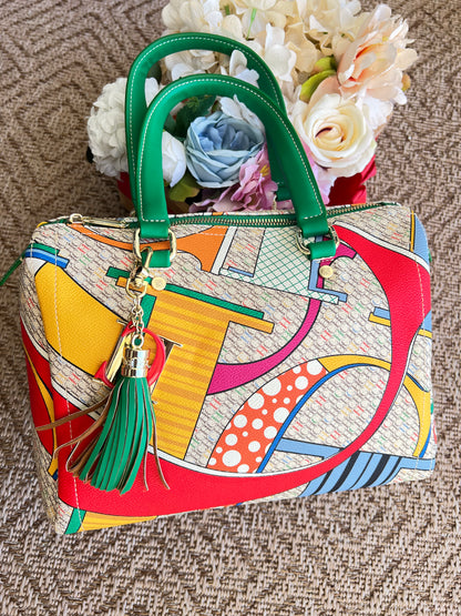 CH Colorful Yellow Handbag L