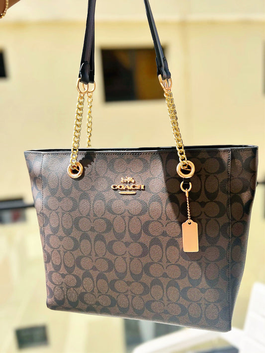 Coach Camille Chain Tote