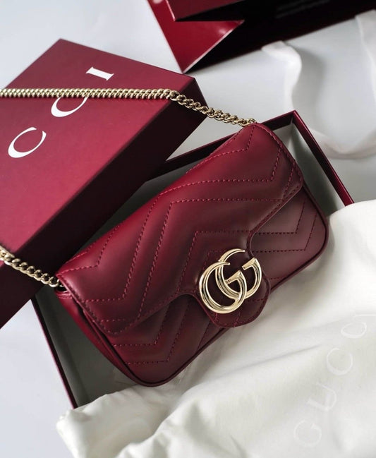 Gucci wallet wine Grossbody