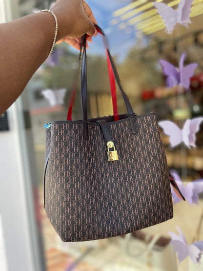 CH Marrón Strap Negro Rojo (DISPONIBLE POR ENCARGO)