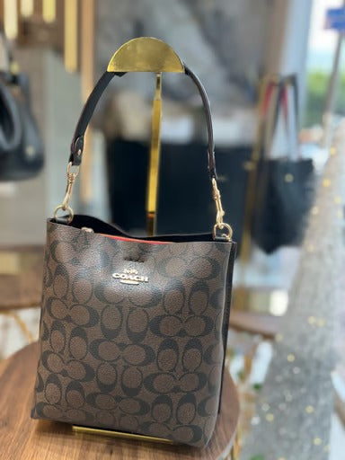 Coach Brown Strap Black/Red Interior